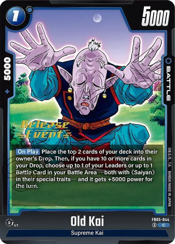 Old Kai #fb5-044 – New Adventure Release Event Cards