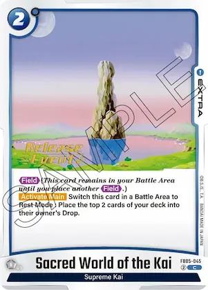 Sacred World of the Kai #fb5-045 – New Adventure Release Event Cards