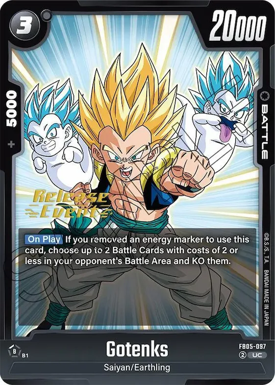 Gotenks - FB05-097 #fb5-097 – New Adventure Release Event Cards