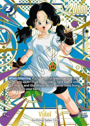 Videl - FB03-042 (Alternate Art) #fb3-042 – Raging Roar Alternate Art Reprints