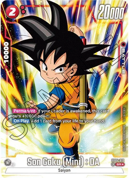 Son Goku (Mini) : DA (Alternate Art) #fb4-012 – Ultra Limit