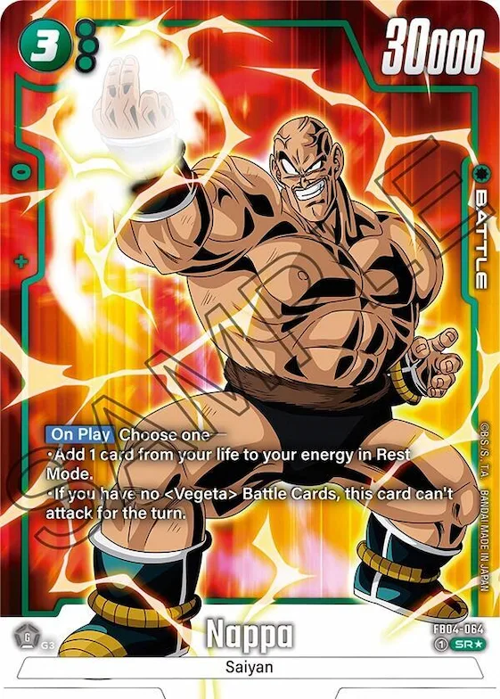 Nappa - FB04-064 (Alternate Art) #fb4-064 – Ultra Limit