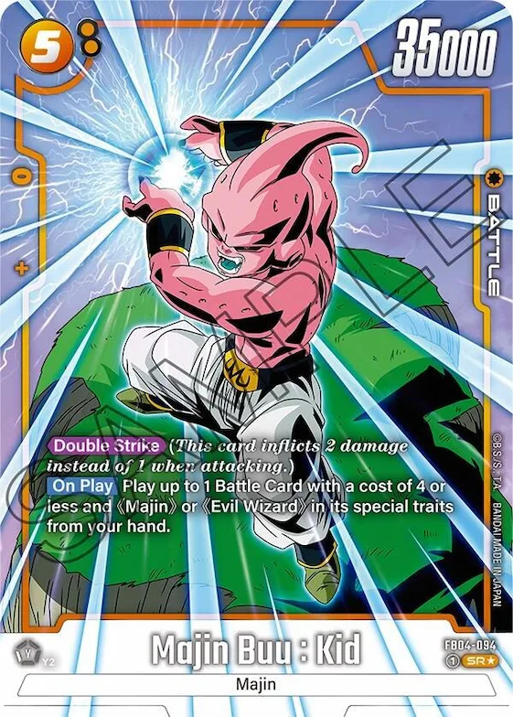 Majin Buu : Kid - FB04-094 (Alternate Art) #fb4-094 – Ultra Limit