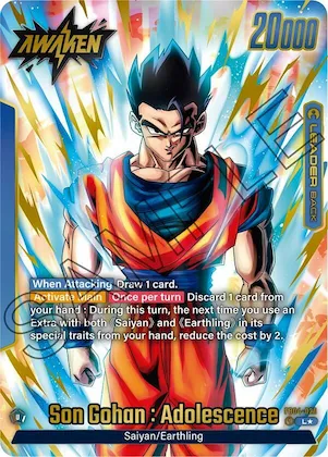 Son Gohan : Adolescence - FB04-026 (Alternate Art) #fb4-026 – Ultra Limit