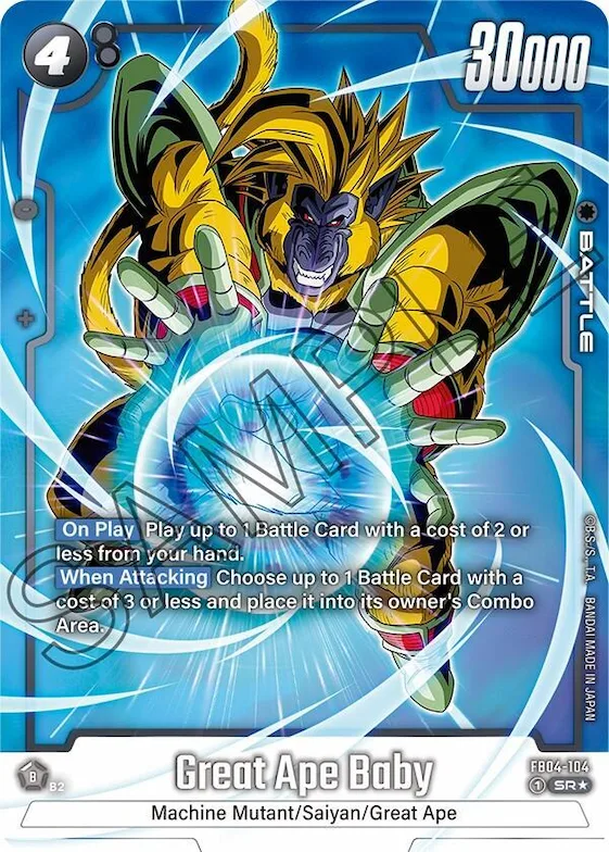 Great Ape Baby (Alternate Art) #fb4-104 – Ultra Limit