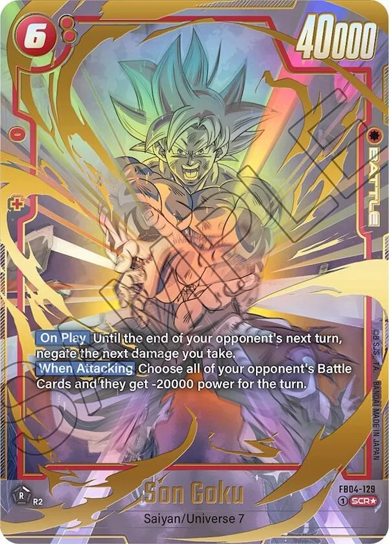 Son Goku - FB04-129 (Alternate Art) #fb4-129 – Ultra Limit