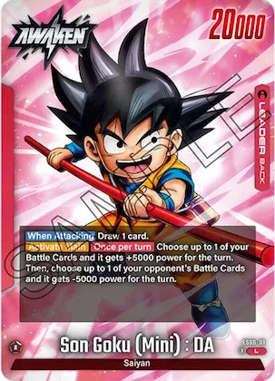 Son Goku (Mini) : DA #fs6-01 – Starter Deck 6: Son Goku (Mini)