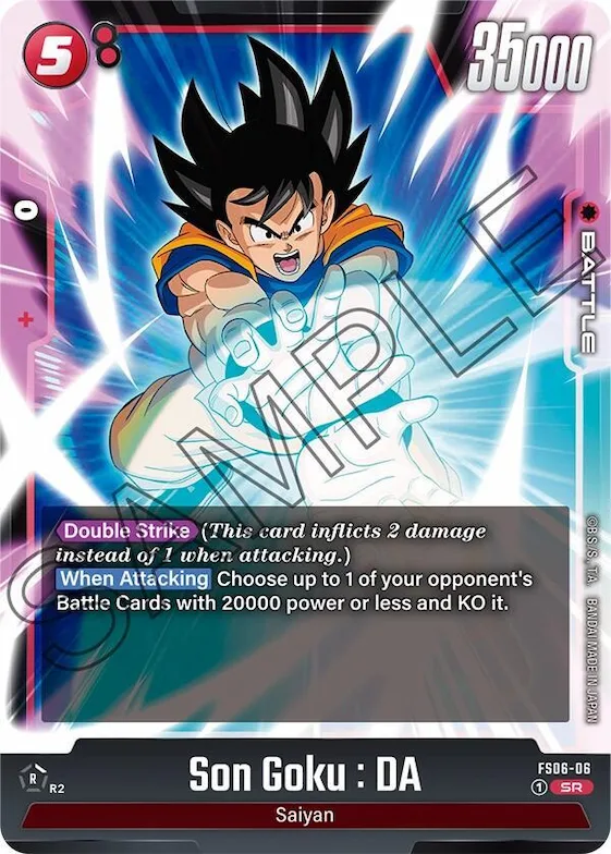 Son Goku : DA #fs6-06 – Starter Deck 6: Son Goku (Mini)