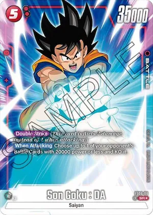 Son Goku : DA (Bonus Pack Alternate Art) #fs6-06 – Starter Deck 6: Son Goku (Mini)