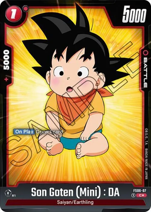 Son Goten (Mini) : DA (Bonus Pack Alternate Art) #fs6-07 – Starter Deck 6: Son Goku (Mini)
