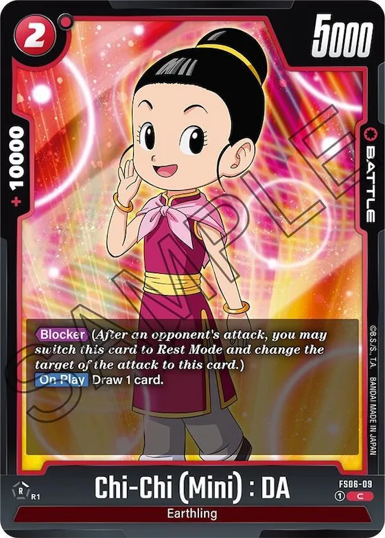 Chi-Chi (Mini) : DA #fs6-09 – Starter Deck 6: Son Goku (Mini)