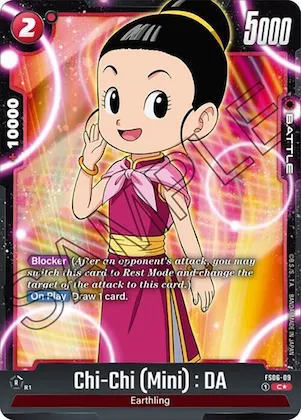 Chi-Chi (Mini) : DA (Bonus Pack Alternate Art) #fs6-09 – Starter Deck 6: Son Goku (Mini)