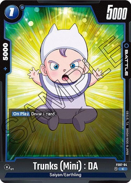 Trunks (Mini) : DA #fs7-04 – Starter Deck 7: Vegeta (Mini)