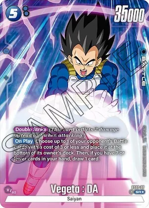 Vegeta : DA (Bonus Pack Alternate Art) #fs7-07 – Starter Deck 7: Vegeta (Mini)