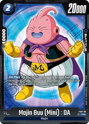 Majin Buu (Mini) : DA (Bonus Pack Alternate Art) #fs7-09 – Starter Deck 7: Vegeta (Mini)