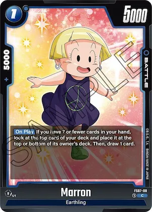 Marron #fs7-08 – Starter Deck 7: Vegeta (Mini)