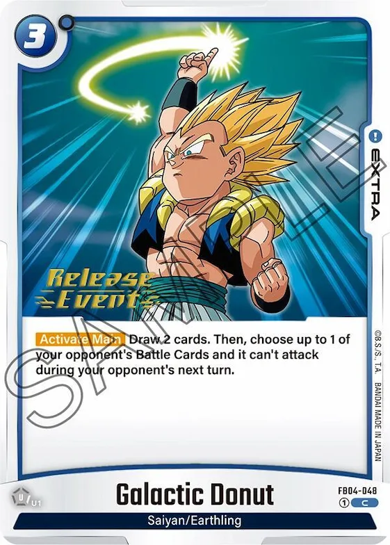Galactic Donut #fb4-048 – Ultra Limit Release Event Cards