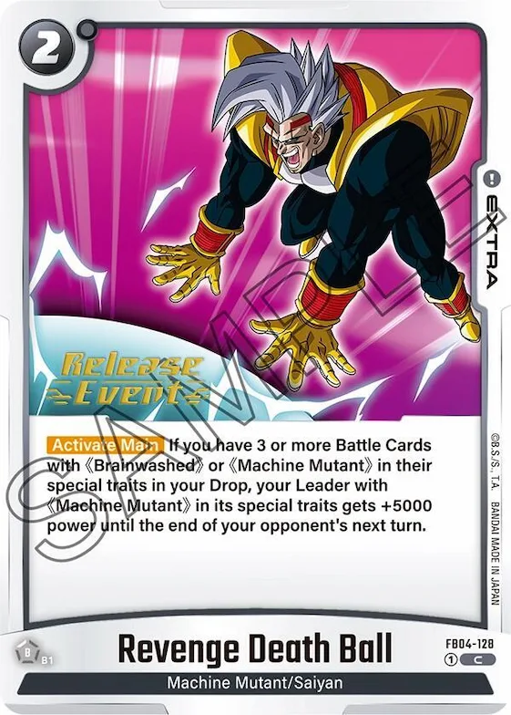 Revenge Death Ball #fb4-128 – Ultra Limit Release Event Cards