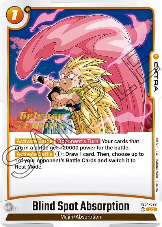 Blind Spot Absorption #fb4-099 – Ultra Limit Release Event Cards
