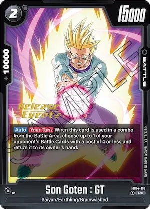 Son Goten : GT #fb4-110 – Ultra Limit Release Event Cards