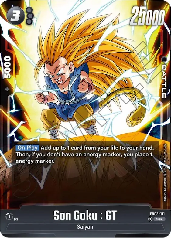 Son Goku : GT - FB03-111 #fb3-111 – Raging Roar