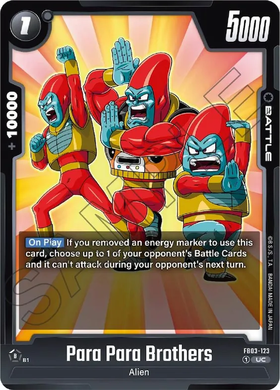 Para Para Brothers #fb3-123 – Raging Roar