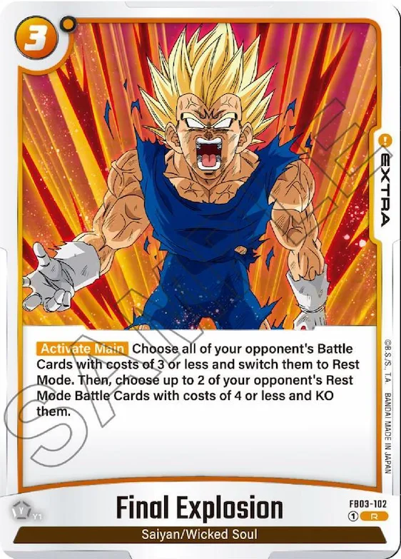 Final Explosion #fb3-102 – Raging Roar