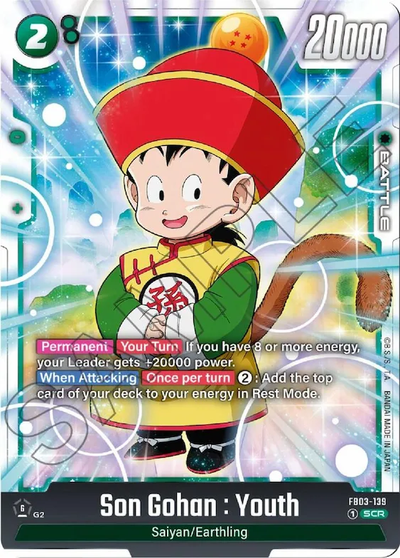 Son Gohan : Youth - FB03-139 #fb3-139 – Raging Roar