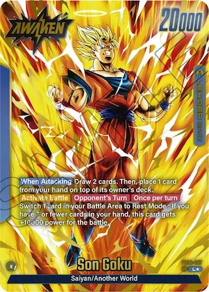 Son Goku - FB03-027 (Alternate Art) #fb3-027 – Raging Roar