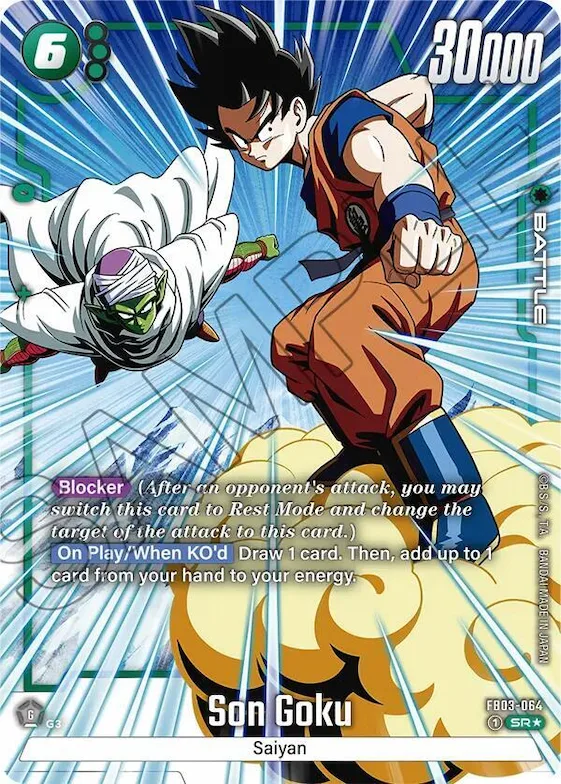 Son Goku - FB03-064 (Alternate Art) #fb3-064 – Raging Roar