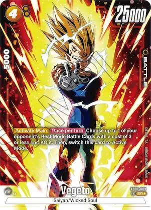 Vegeta - FB03-089 (Alternate Art) #fb3-089 – Raging Roar
