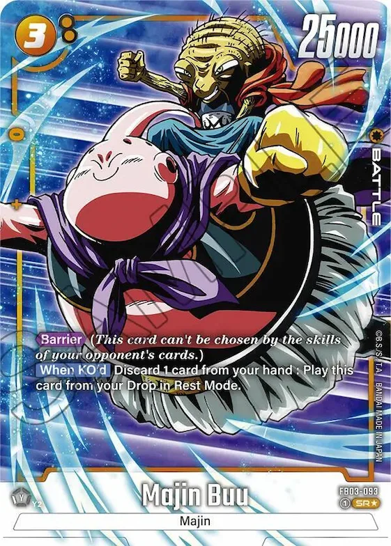 Majin Buu - FB03-093 (Alternate Art) #fb3-093 – Raging Roar