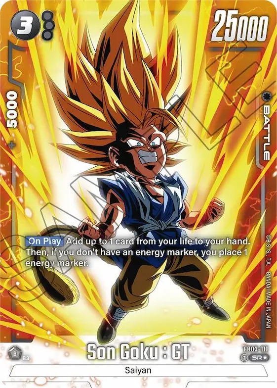 Son Goku : GT - FB03-111 (Alternate Art) #fb3-111 – Raging Roar