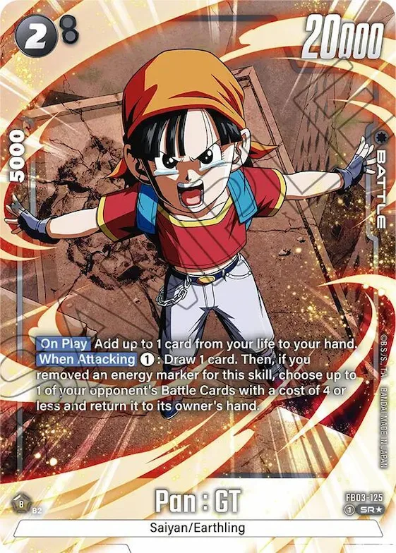 Pan : GT - FB03-125 (Alternate Art) #fb3-125 – Raging Roar