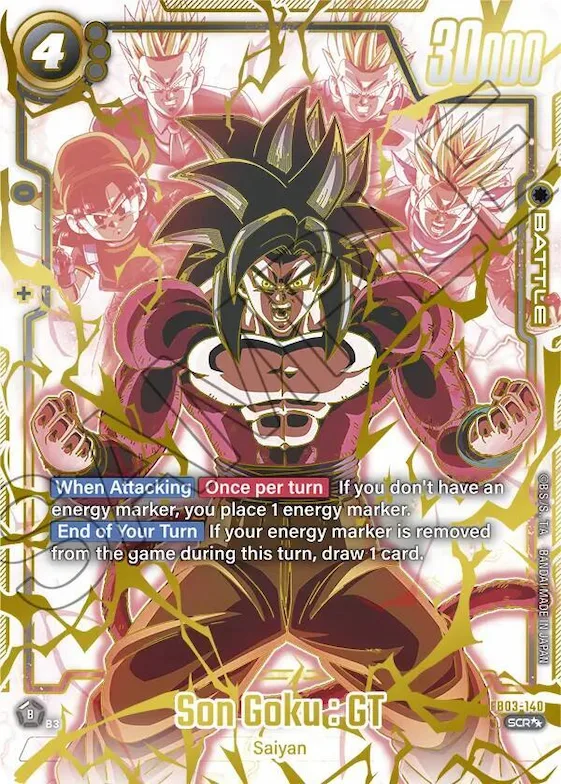 Son Goku : GT - FB03-140 (Super Alternate Art) #fb3-140 – Raging Roar