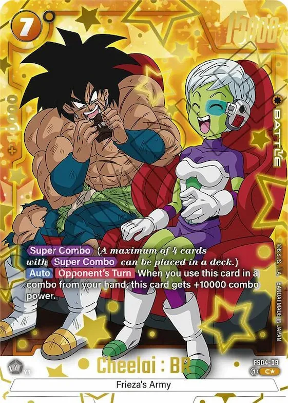 Cheelai : BR (Alternate Art) #fs4-09 – Starter Deck 4: Frieza Alternate Art Reprints