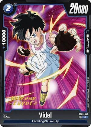 Videl - FB03-043 #fb3-043 – Raging Roar Release Event Cards
