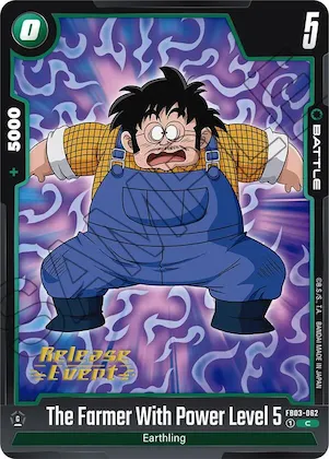 The Farmer With Power Level 5 #fb3-062 – Raging Roar Release Event Cards