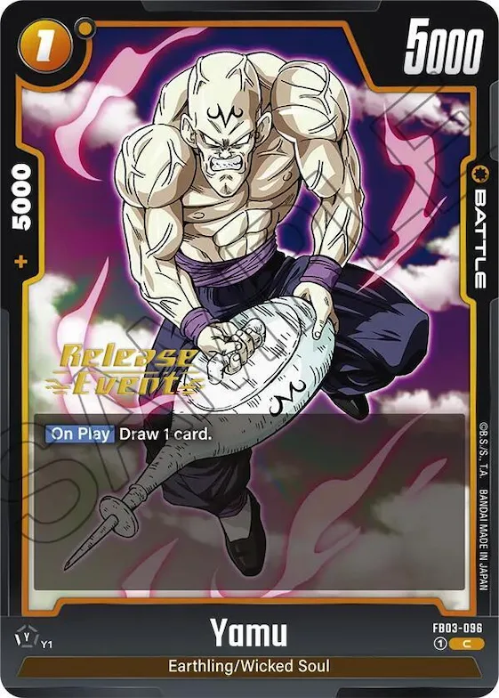 Yamu #fb3-096 – Raging Roar Release Event Cards