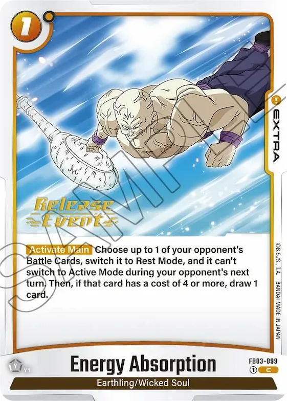 Energy Absorption #fb3-099 – Raging Roar Release Event Cards