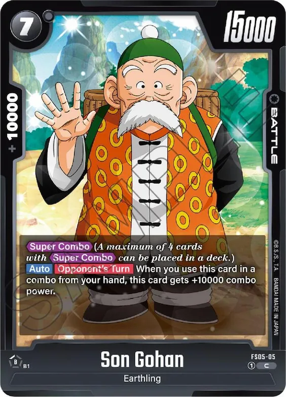 Son Gohan #fs5-05 – Starter Deck 5: Bardock