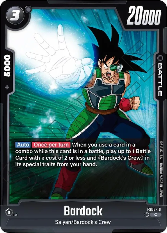Bardock - FS05-10 #fs5-10 – Starter Deck 5: Bardock