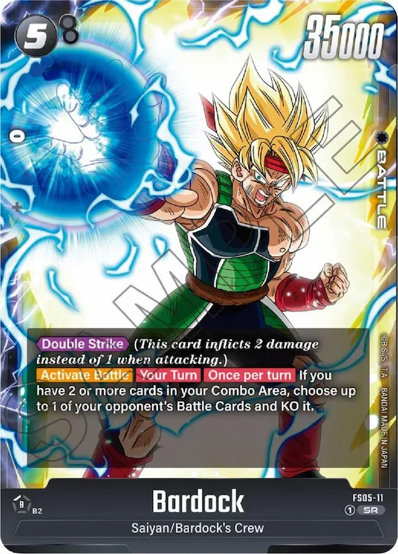 Bardock - FS05-11 #fs5-11 – Starter Deck 5: Bardock