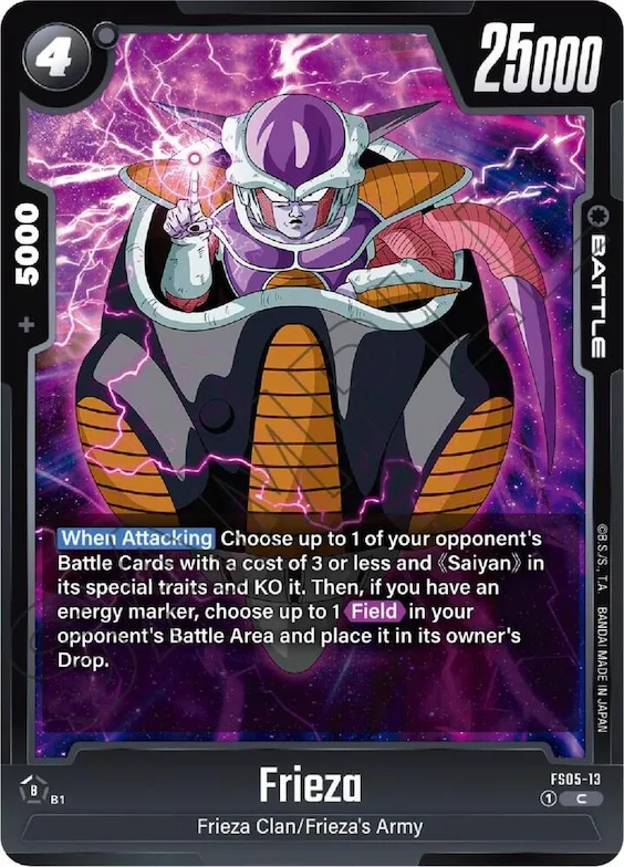 Frieza #fs5-13 – Starter Deck 5: Bardock