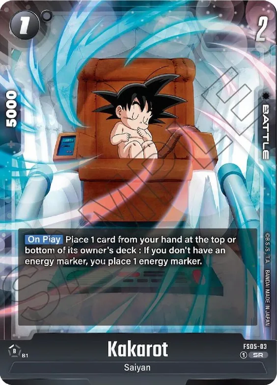 Kakarot #fs5-03 – Starter Deck 5: Bardock