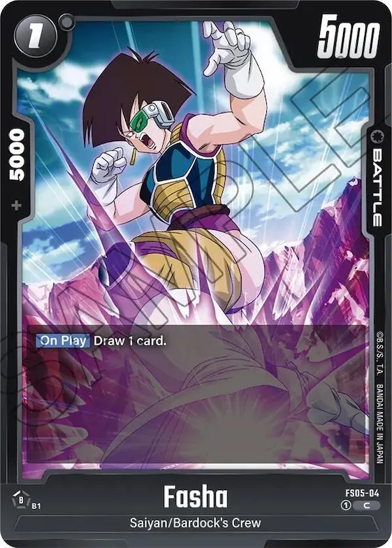 Fasha #fs5-04 – Starter Deck 5: Bardock