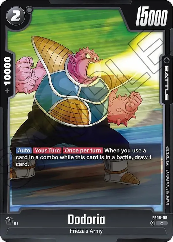 Dodoria #fs5-08 – Starter Deck 5: Bardock