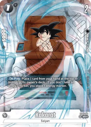 Kakarot (Bonus Pack Alternate Art) #fs5-03 – Starter Deck 5: Bardock