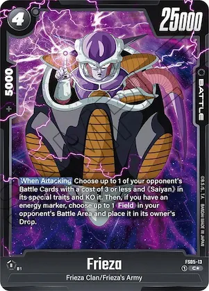 Frieza (Bonus Pack Alternate Art) #fs5-13 – Starter Deck 5: Bardock