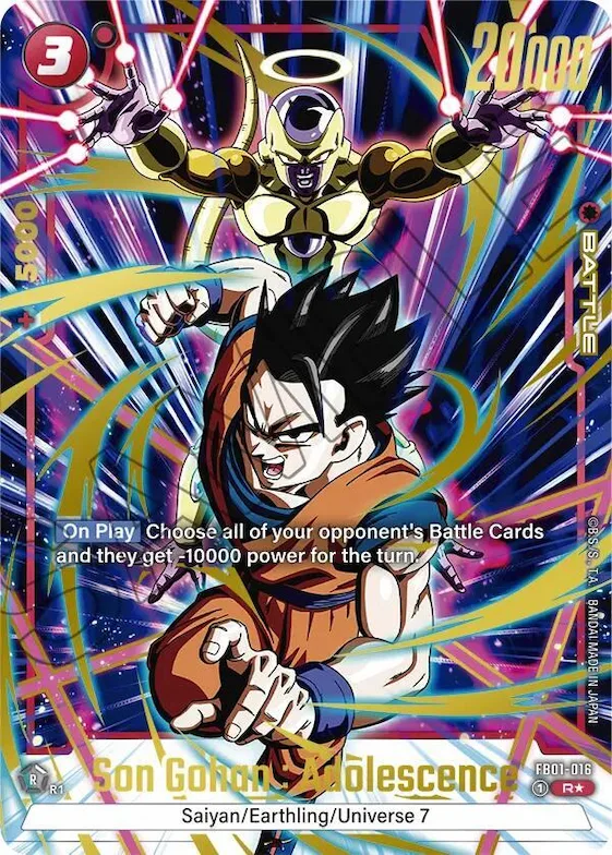Son Gohan : Adolescence (Alternate Art) #fb1-016 – Awakened Pulse Alternate Art Reprints